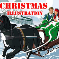 Christmas Illustration Puzzle 
